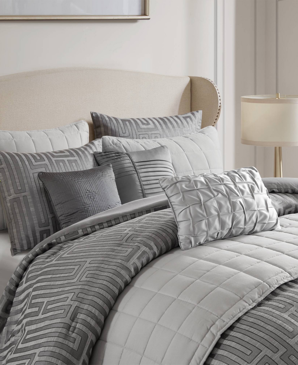 Madison Park Royce Luxury Jacquard 10-Pc. Comforter Set