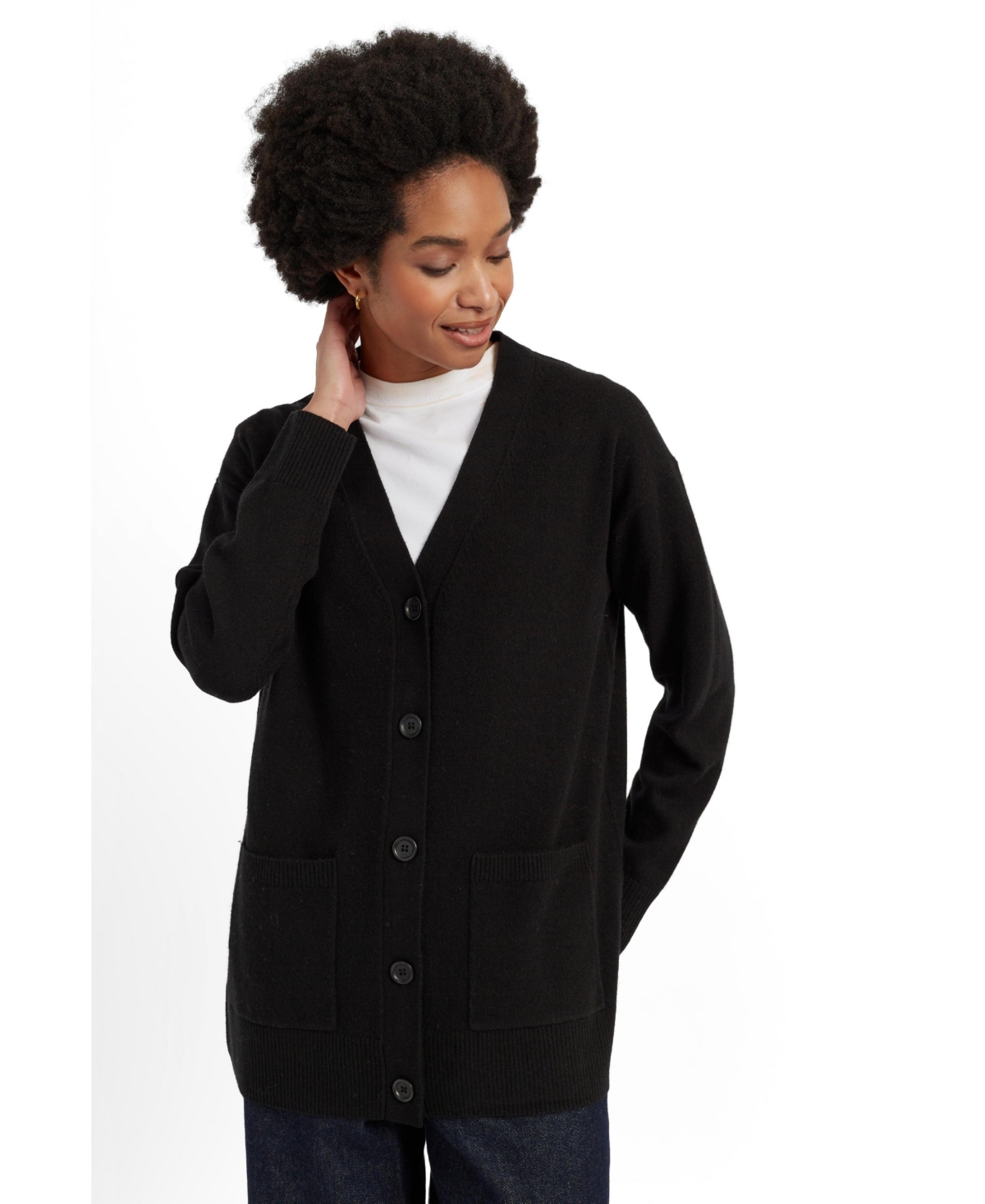 Chinti & Parker Women's Wool-Cashmere Long Cardigan