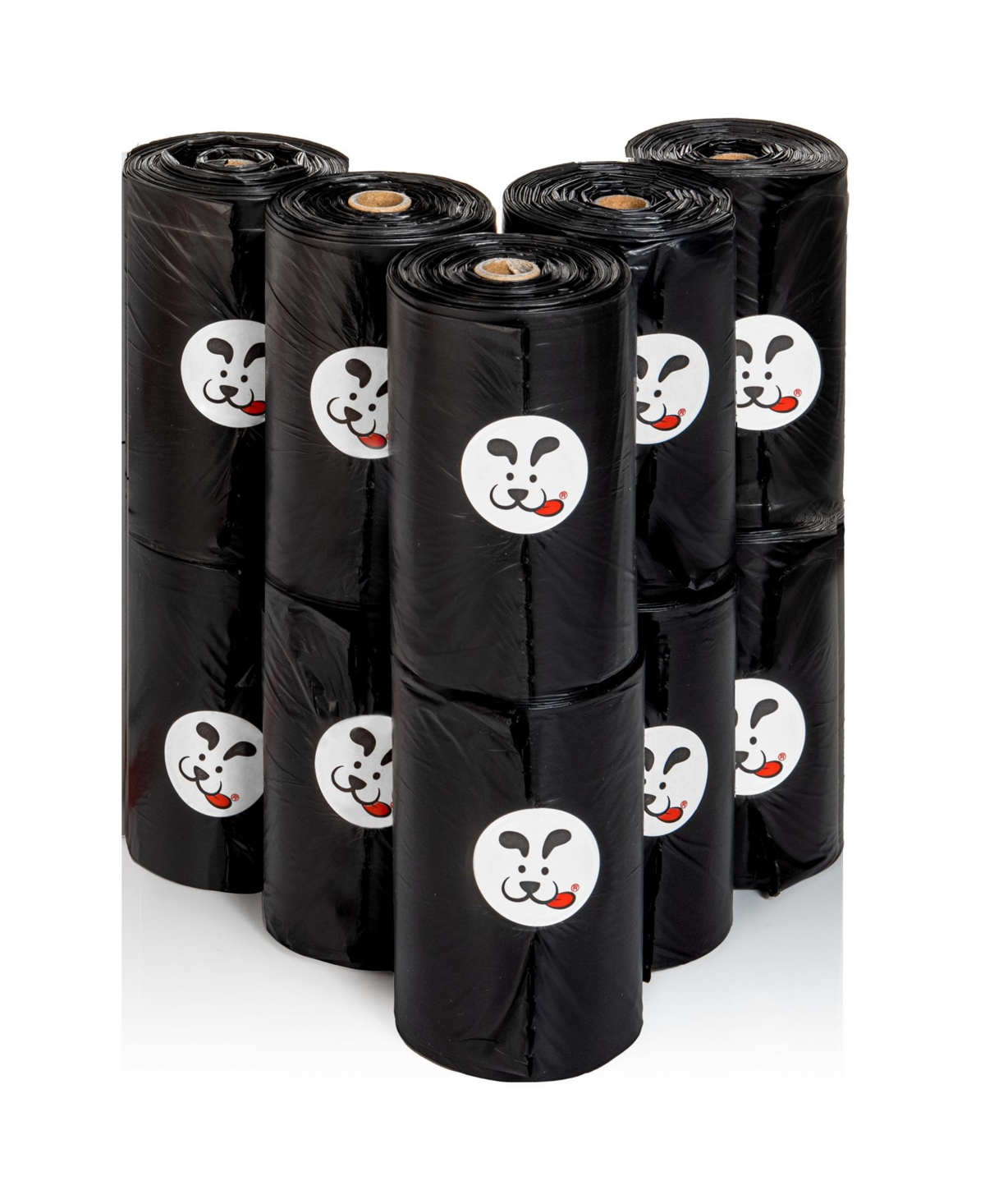 DogBuddy Dog Waste Bags, Refill Bags For Large Pooper Scooper - Black