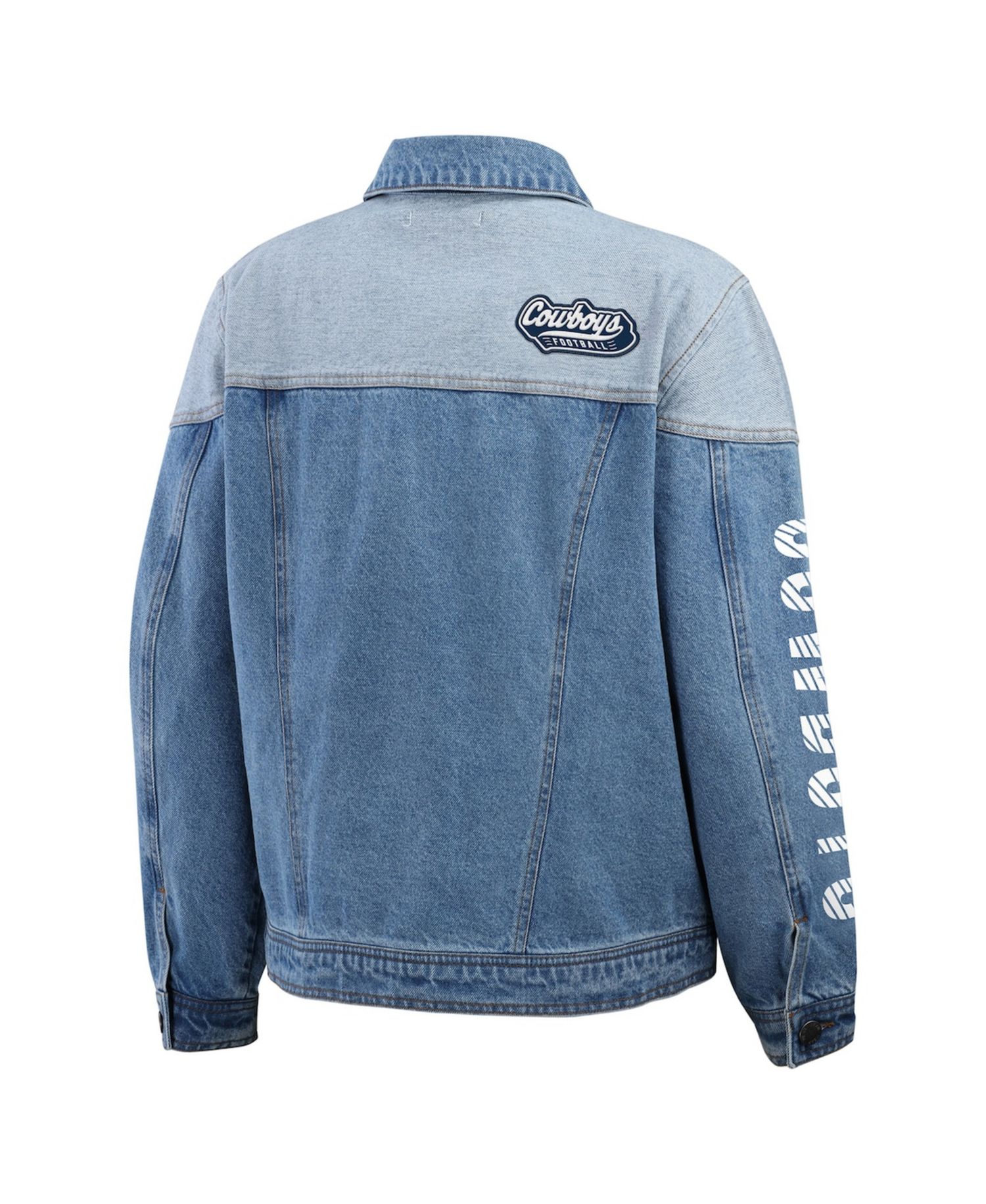 Women's Dallas Cowboys Full-Button Denim Jacket