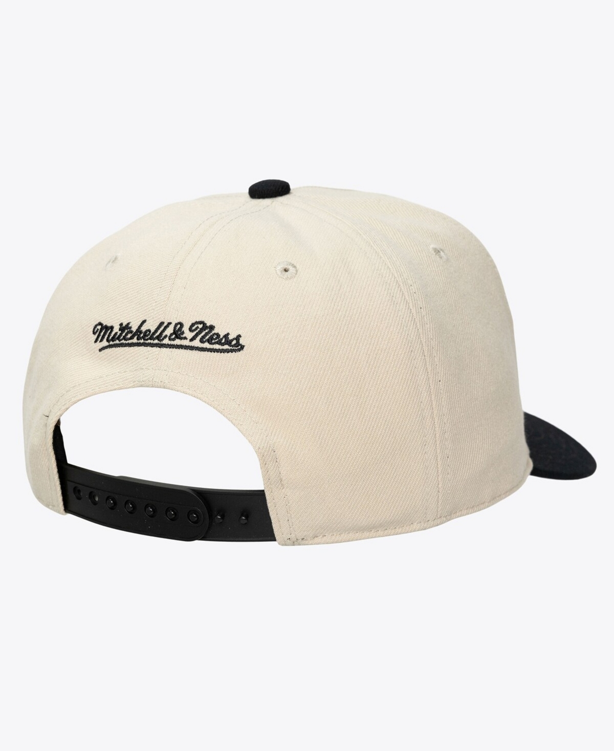 Mitchell & Ness Men's and Women's Cream Florida Marlins Retro Arch Pro Pinch Snapback Hat