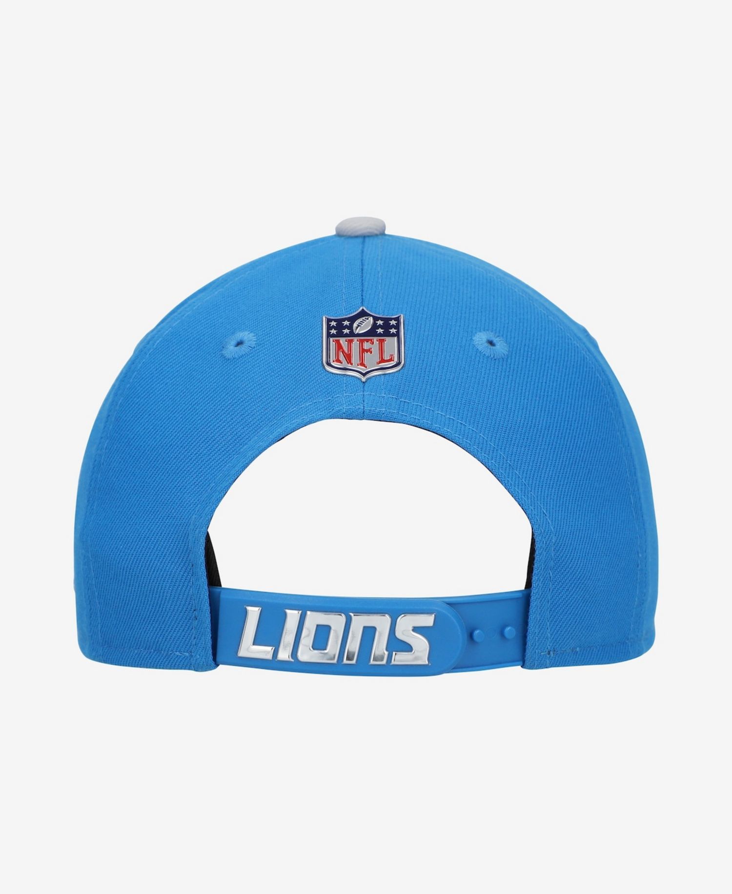 Big Boys and Girls Blue/Silver Detroit Lions 2026 NFL Draft Pre-Curved 9FIFTY Snapback Hat