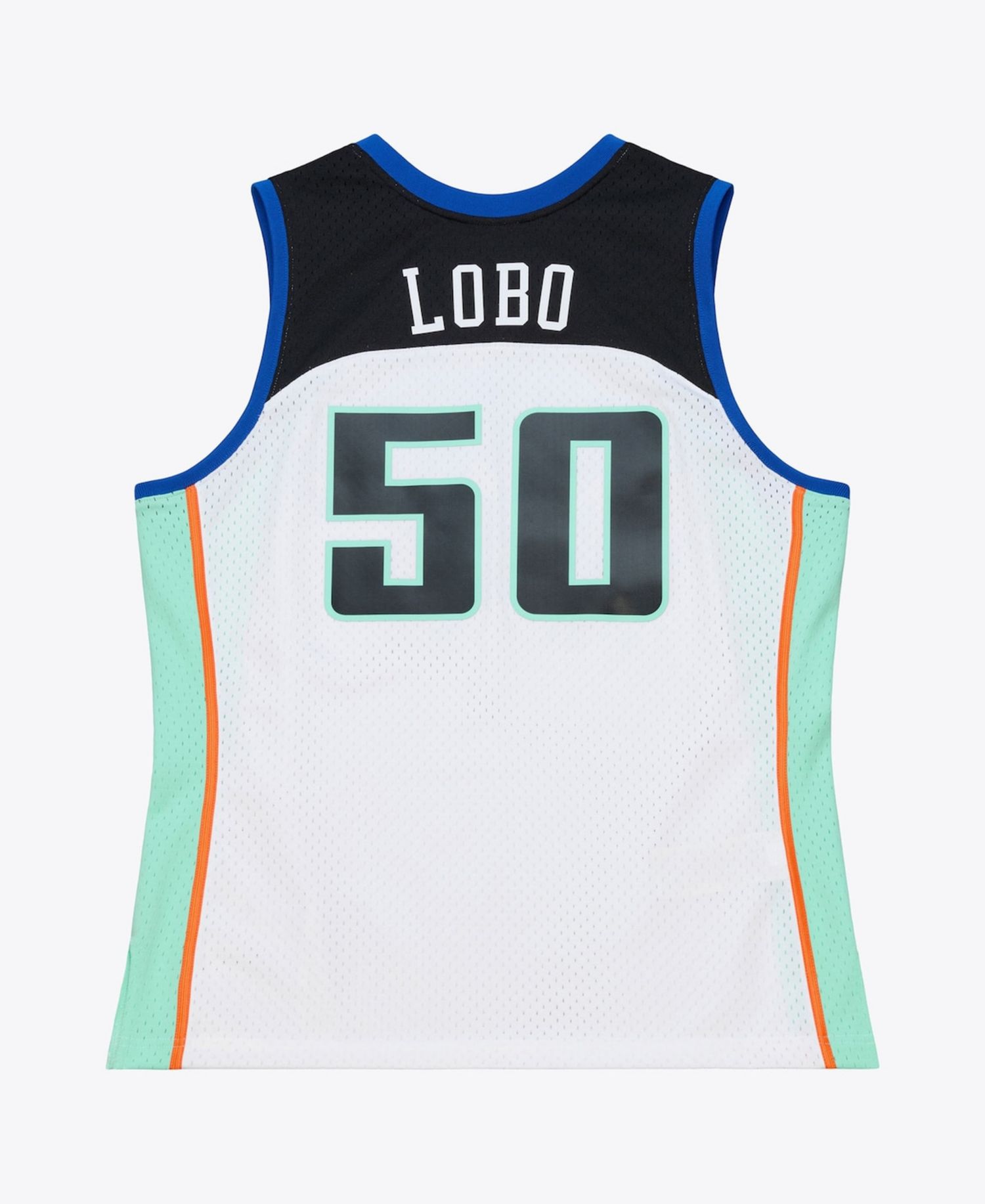 Men's and Women's Rebecca Lobo White New York Liberty Court Origins Swingman Jersey