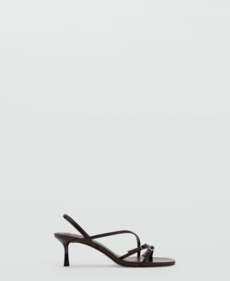 Women's Straps Kitten Heel Sandals