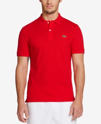 Lacoste L!ive Polo Shirt with Pocket in Blue for Men