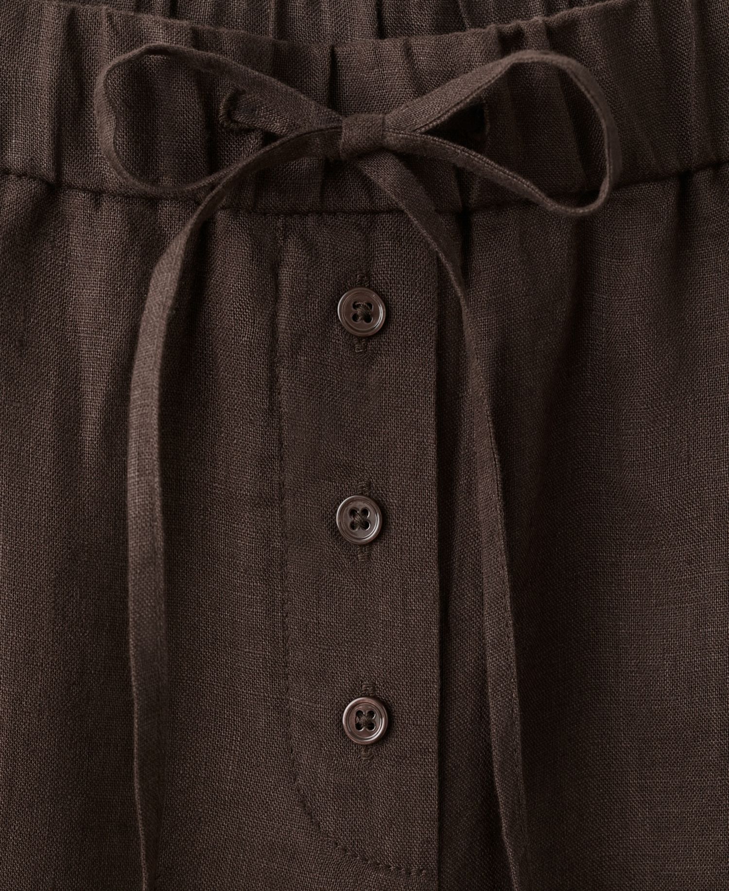 Women's Buttons Linen Pants
