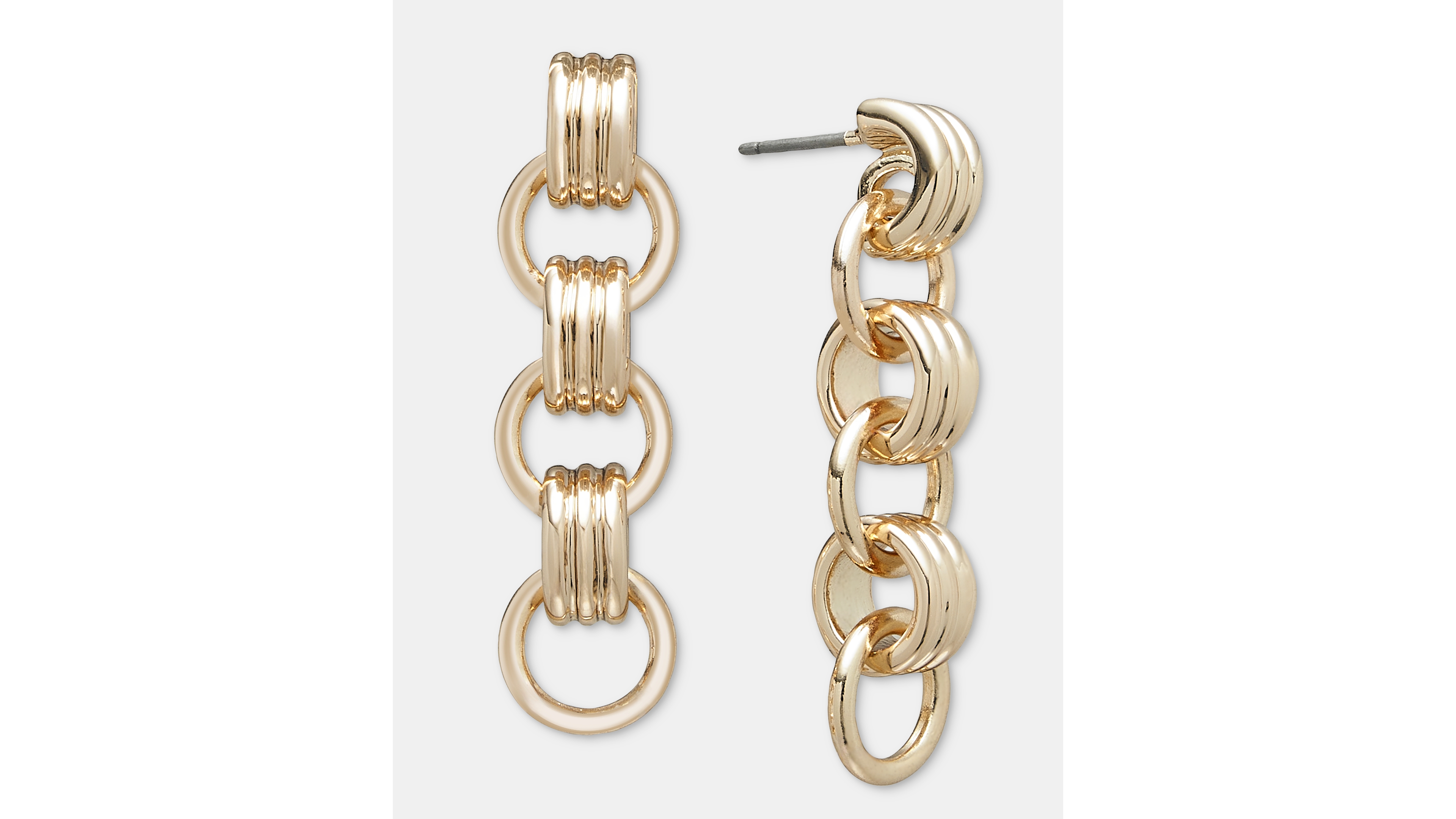 On 34th Linked Linear Drop Earrings, Macy's Exclusive