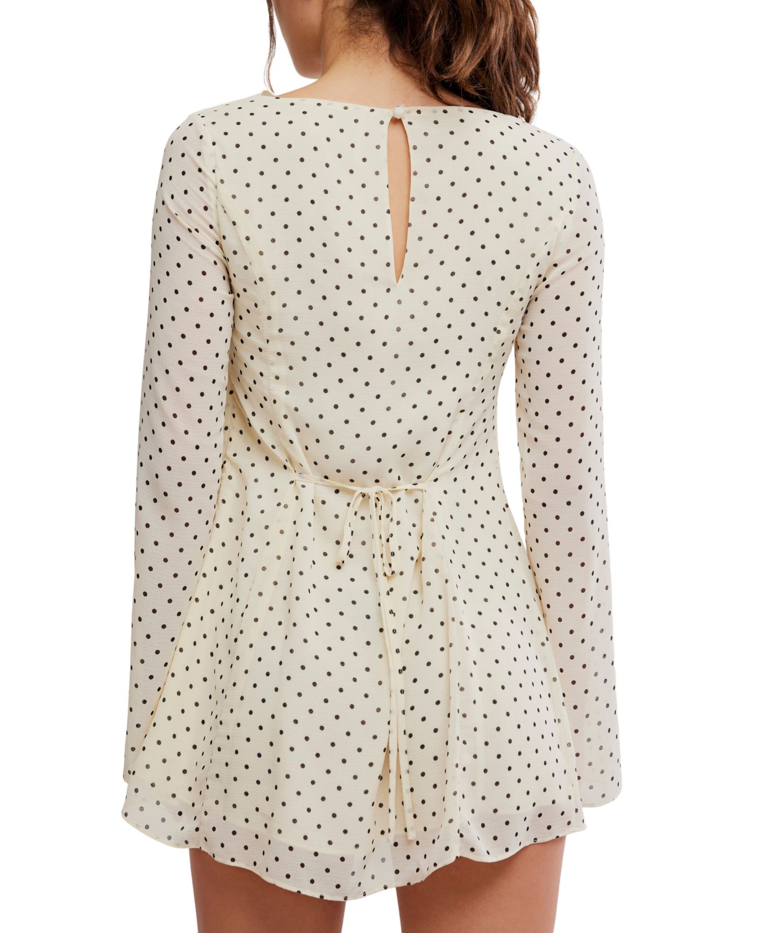 Women's Jolie Boat Neck Printed Mini Dress