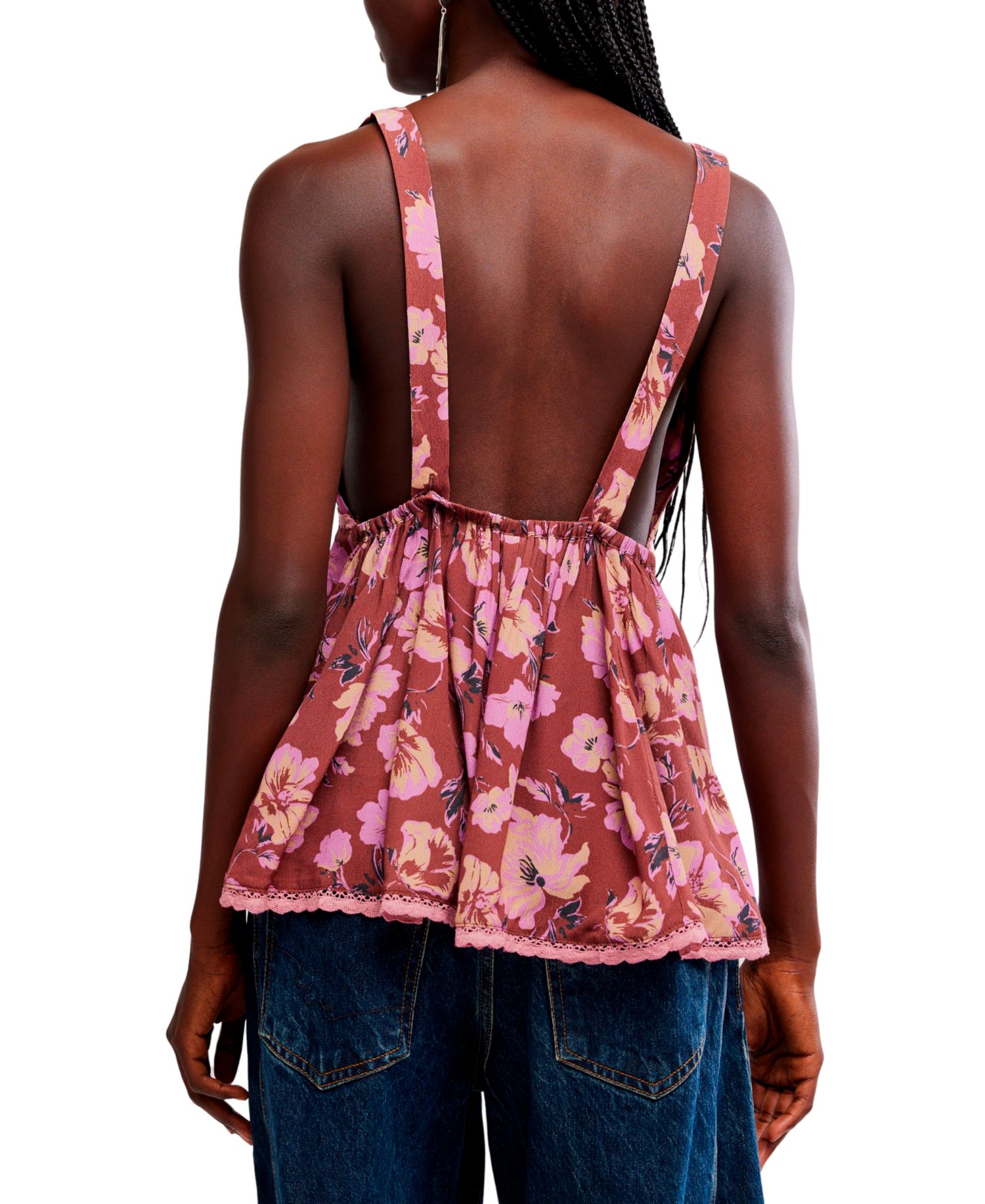 Women's Rome Printed V-Neck Tank Top