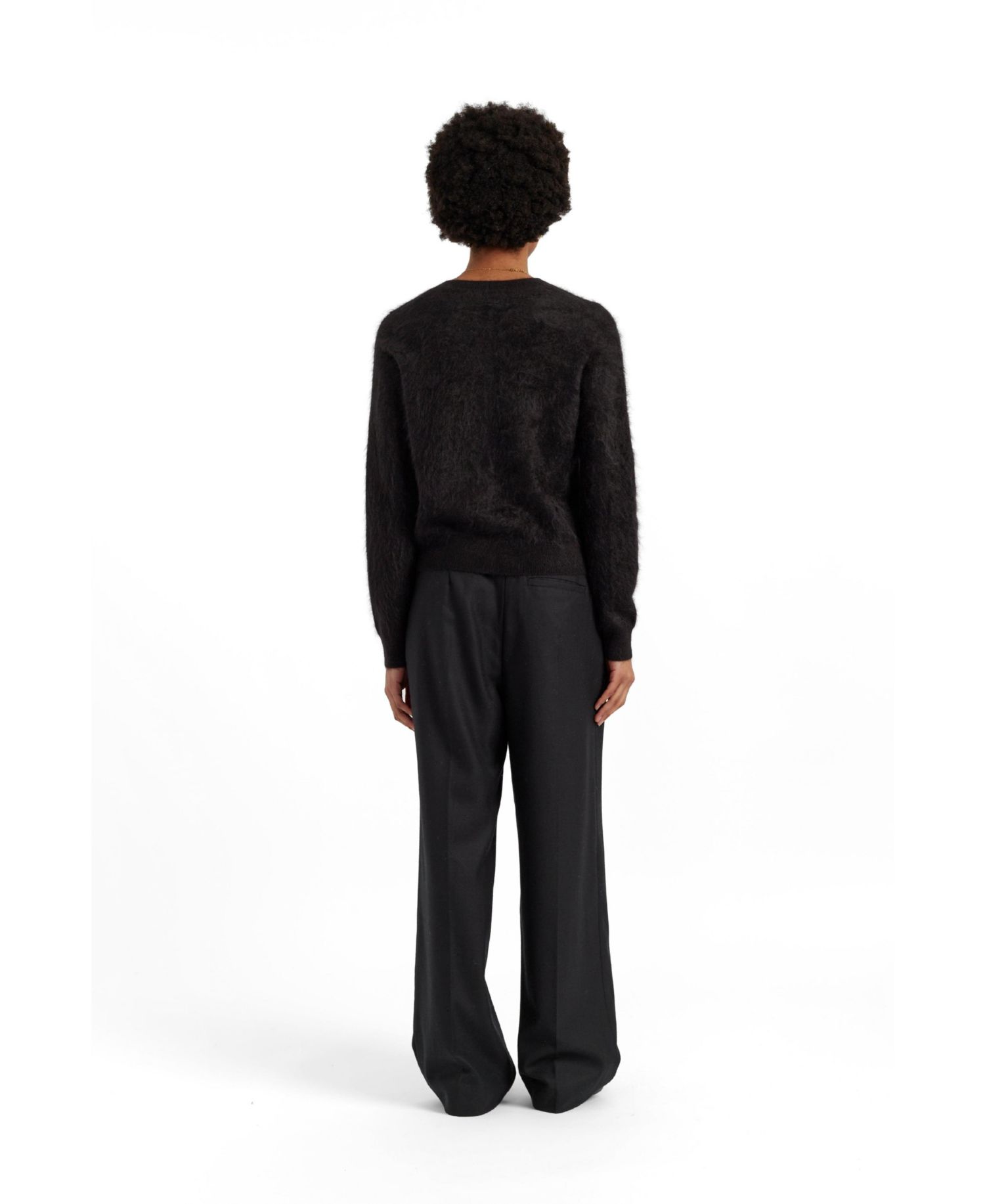 Women's Brushed Cashmere Cardigan