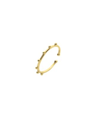 Women's Skinny Layering Adjustable Ring Set