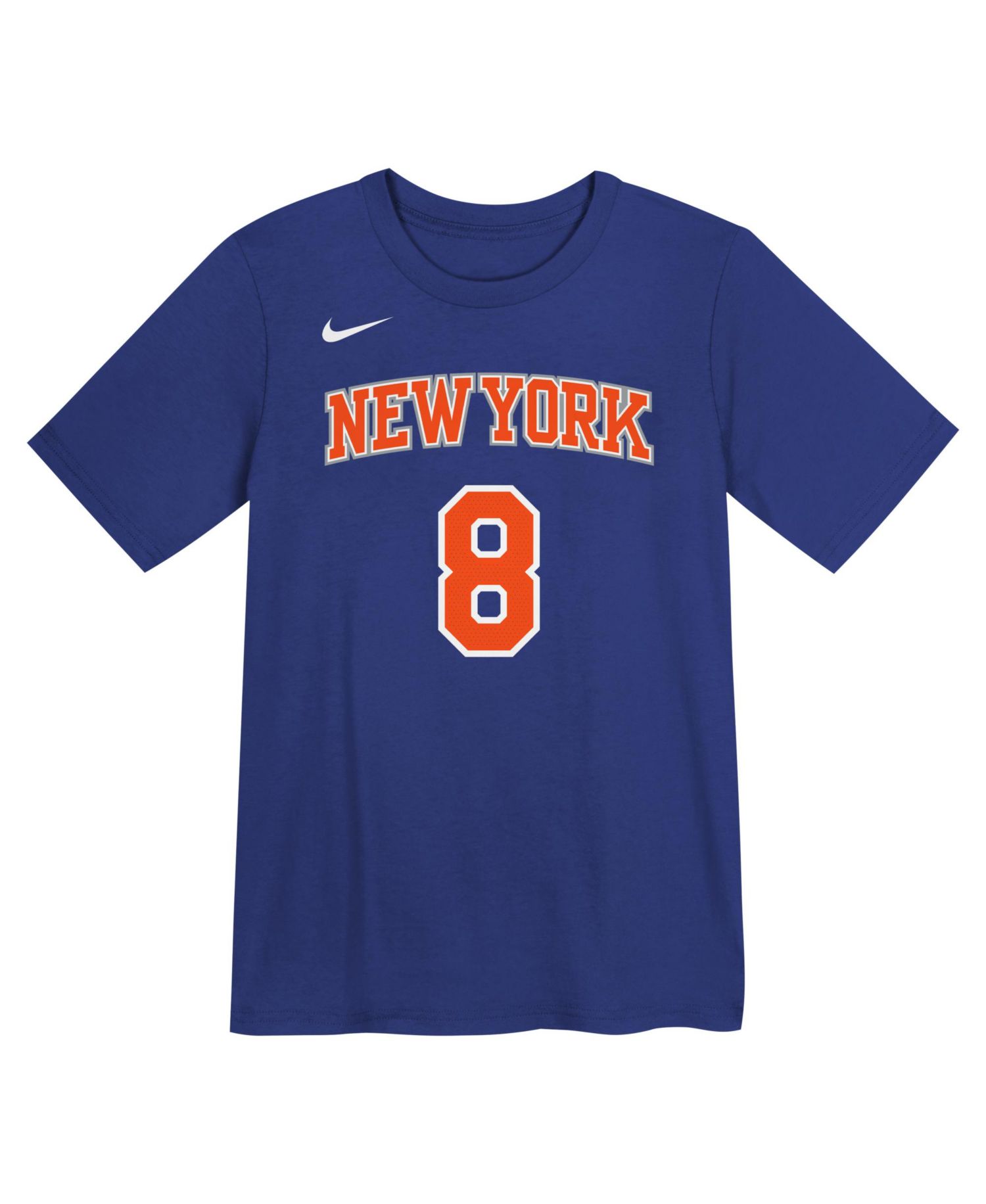 Preschool OG Anunoby Blue New York Knicks Icon Name & Number T-Shirt