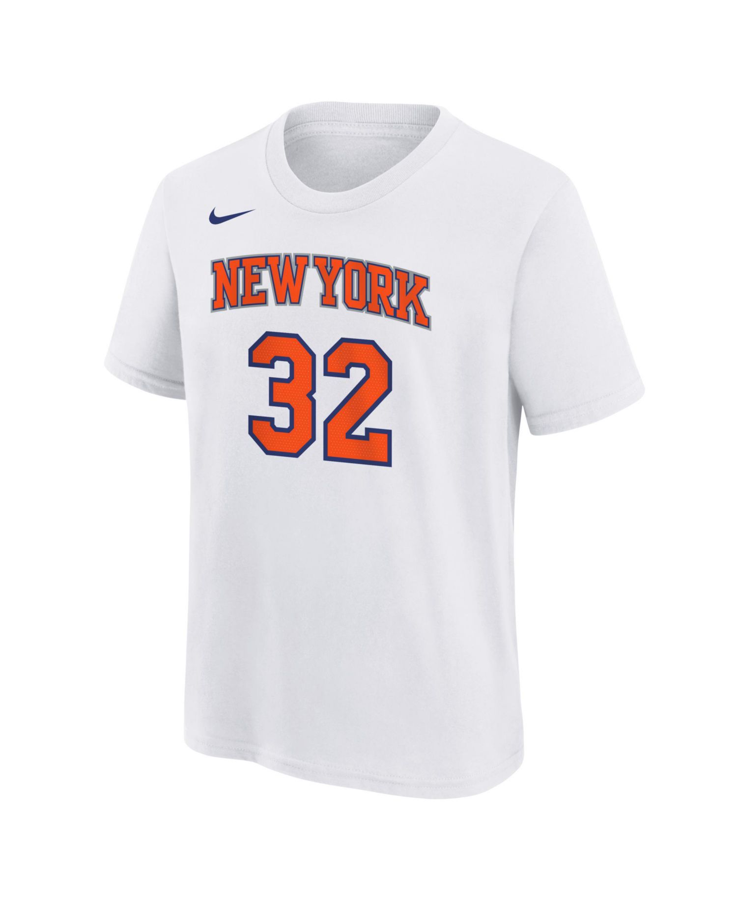 Big Boys and Girls Karl-Anthony Towns White New York Knicks Association Name & Number T-Shirt