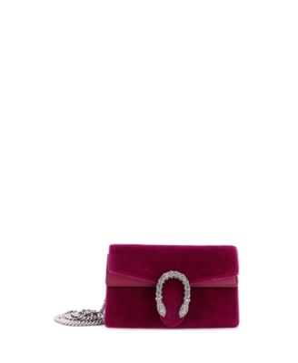Super Mini Dionysus Bag Velvet