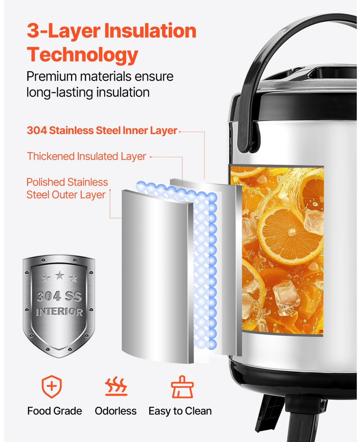 Cozito Insulated Beverage Dispenser