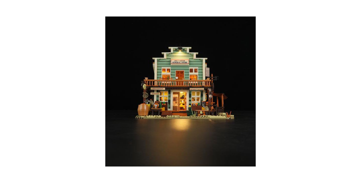 Детский конструктор Lumibricks Old West General Store 1895-Piece Building Set, Ages 16+ — фото 2
