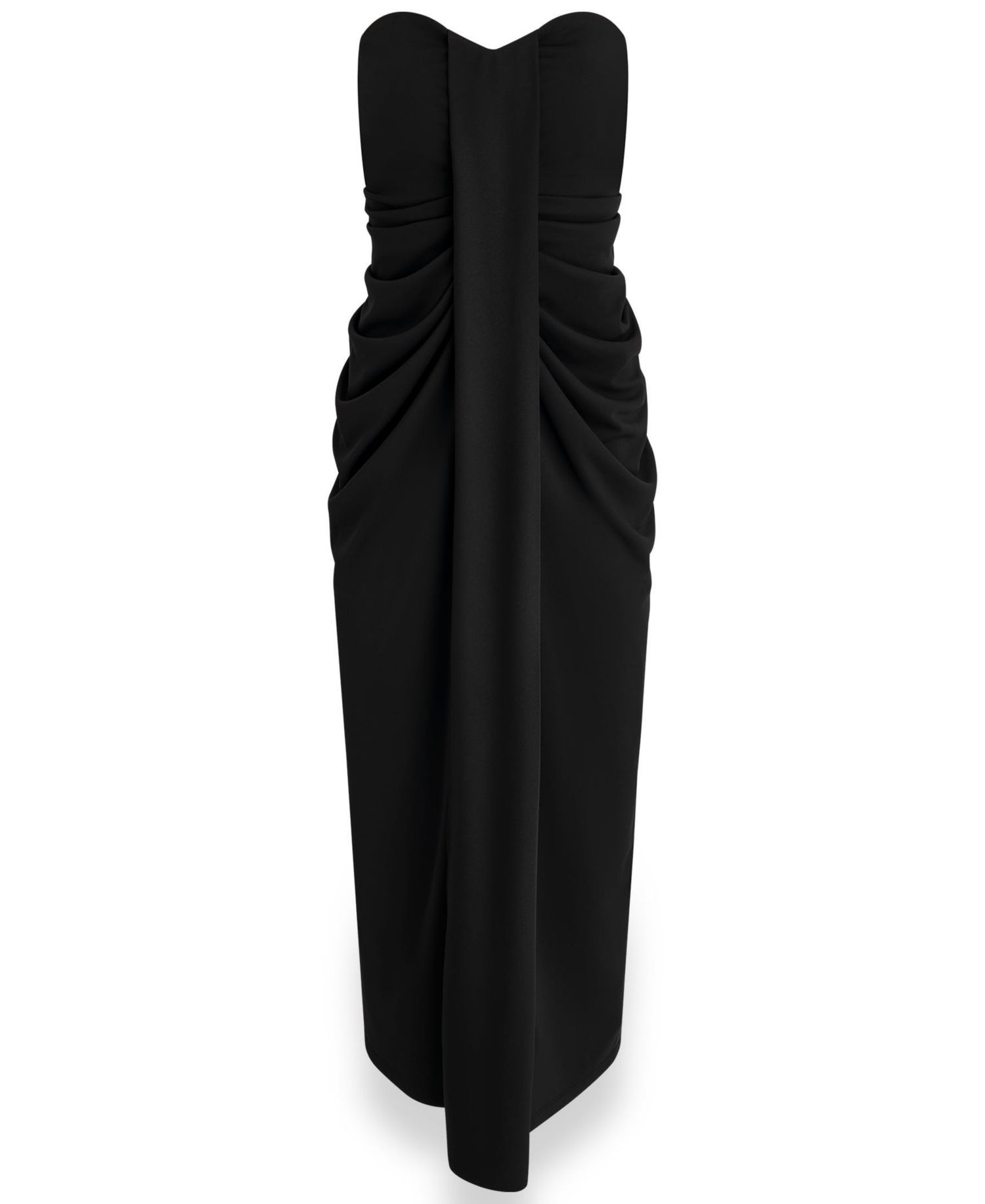 Petite Strapless Sweetheart Maxi Dress