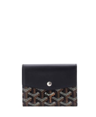 Compact Saint Gabriel Wallet Coated Canvas and Leather
