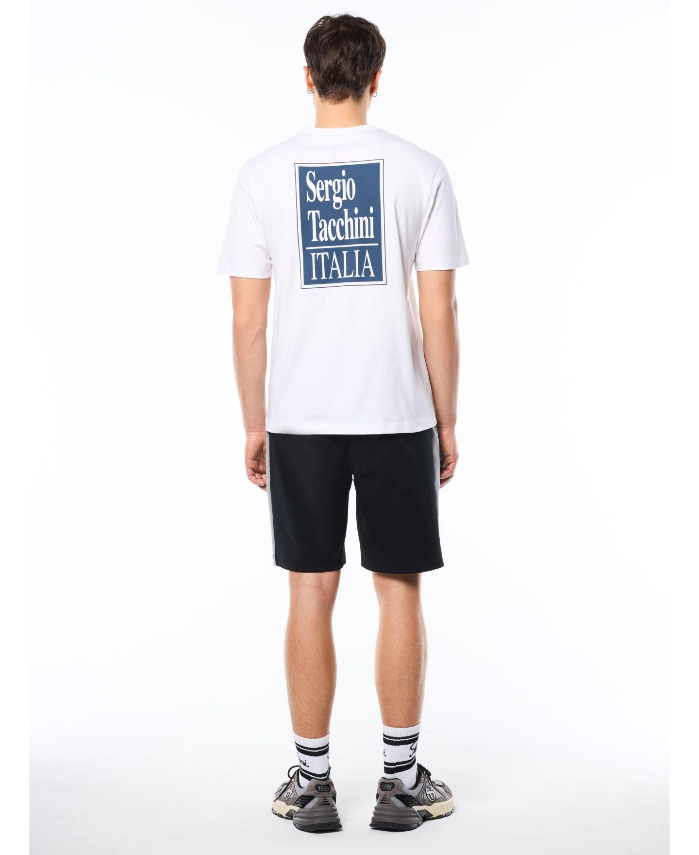 Мужская футболка Sergio Tacchini Italia, цвет: Яркий белый — фото 4