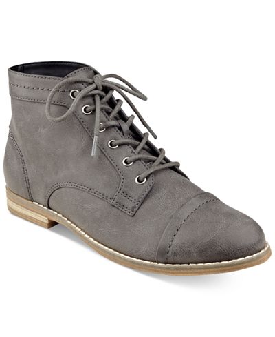 lace up oxford bootie