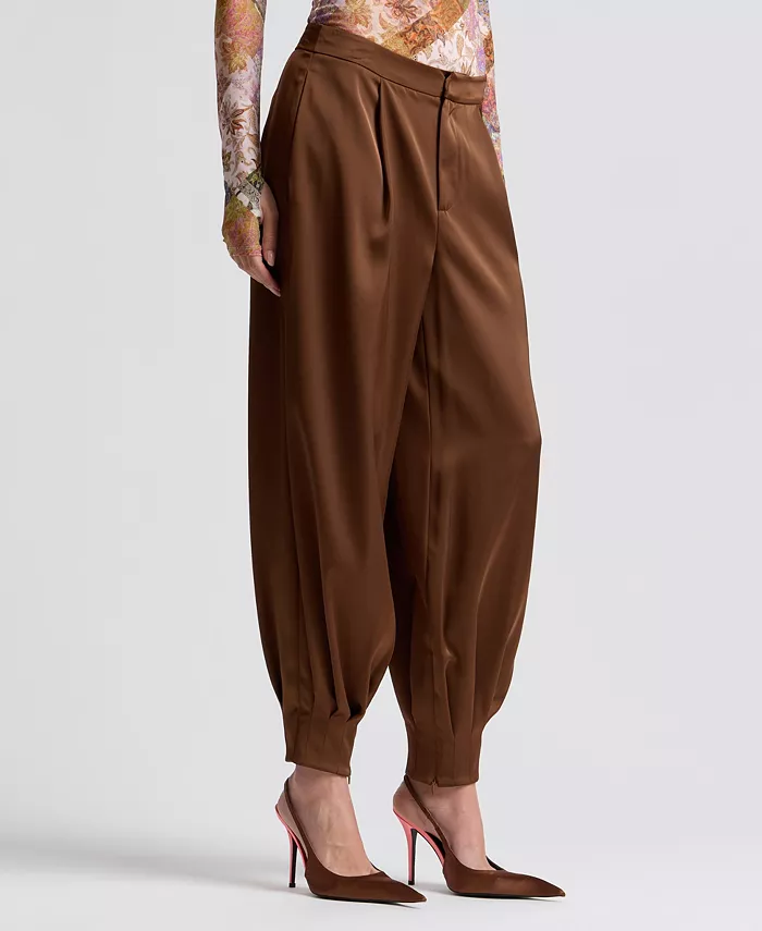 Women's Pleated Balloon Pants - thumbnail 7