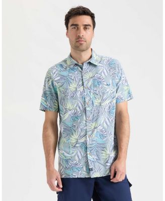 Men's Lush Canopy Short Sleeve Button Down