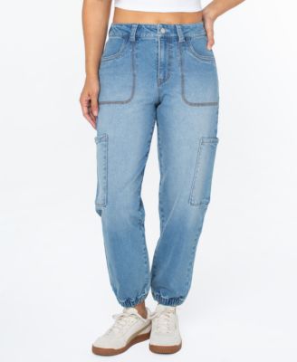 Women's High-Rise Cargo Jogger Pants
