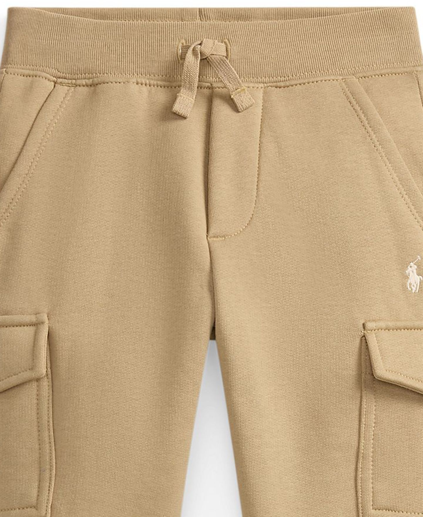 Брюки Polo Ralph Lauren Fleece Cargo Jogger Pants для мальчиков, цвет: Хаки — фото 3