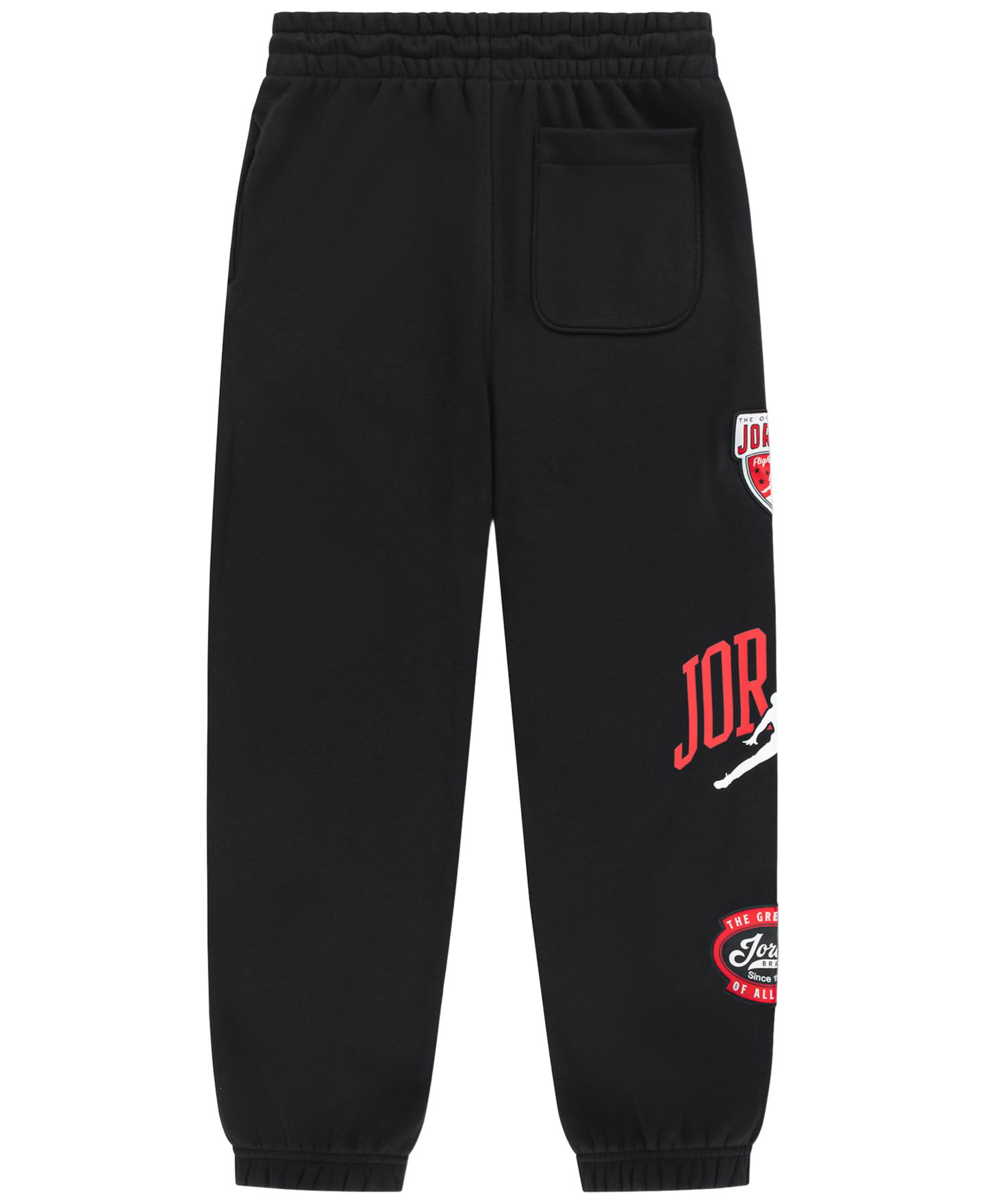 Брюки Jordan Cruise Control Fleece Pants для мальчиков, цвет: Чёрный — фото 2