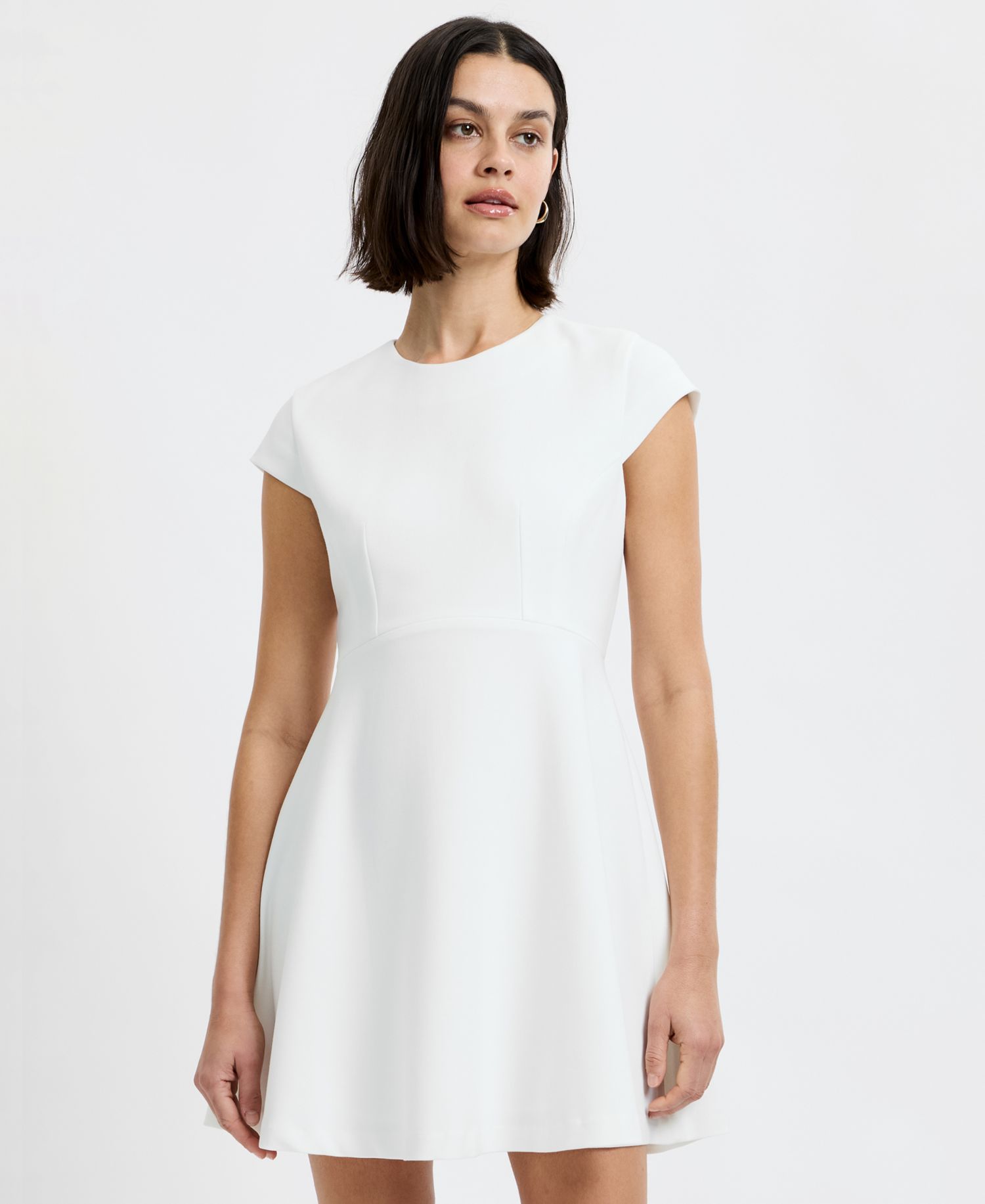 Women's Whisper Cap-Sleeve Mini Dress