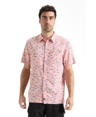 Men's Tempting Tackle Woven Short Sleeve Shirt