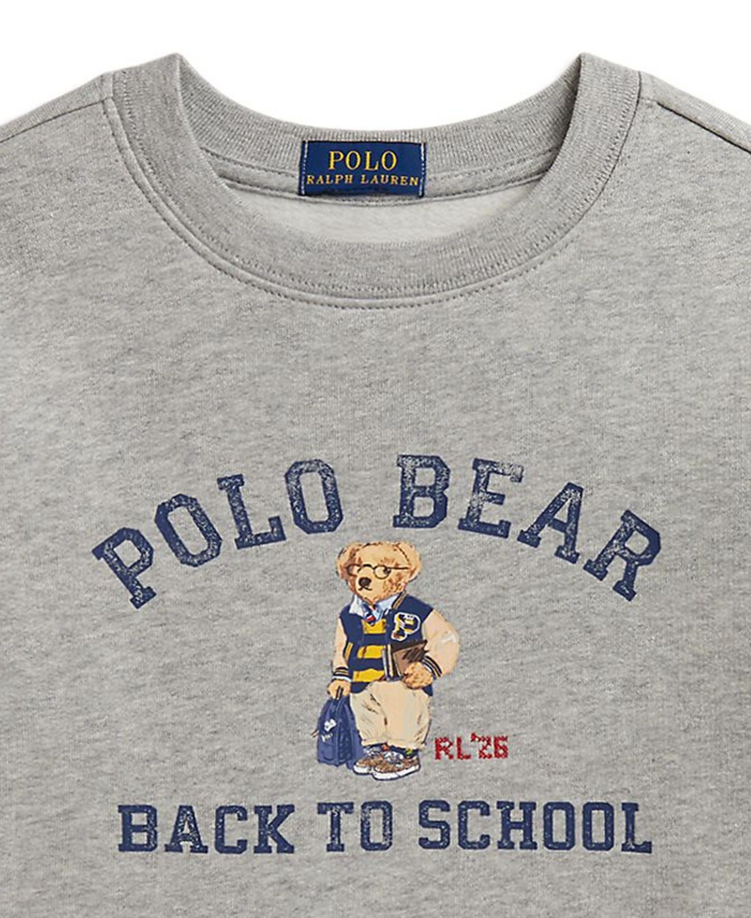 Boys' 8-20 Polo Bear Fleece Sweatshirt