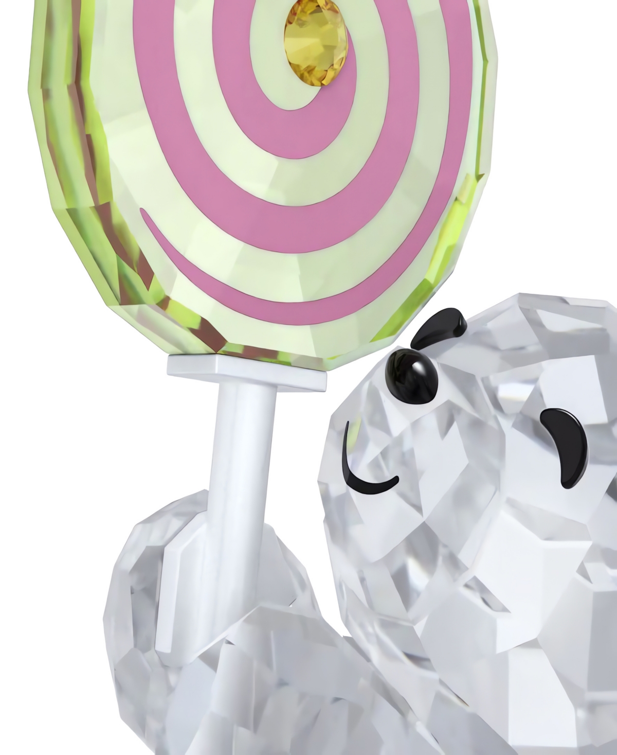 Swarovski Kris Bear Sweet Lollipop Crystal Figurine
