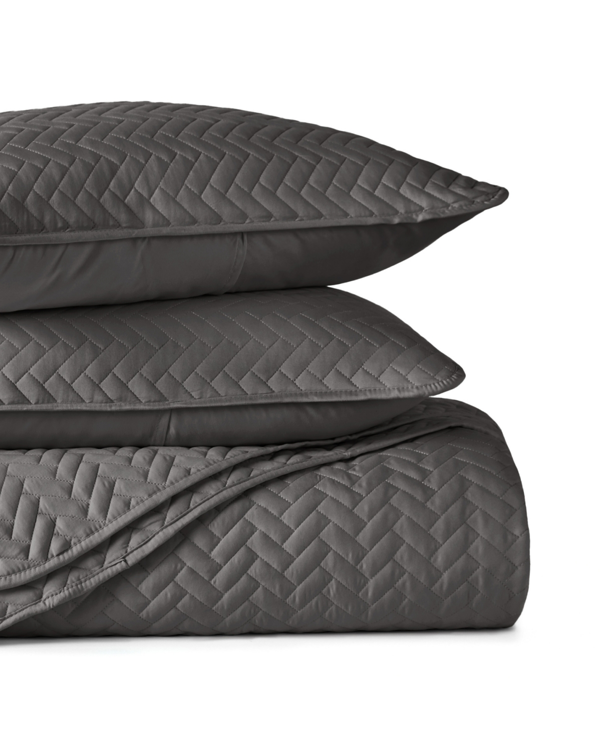 ienjoy Home Ultra Soft Square Pattern Quilted Coverlet Set