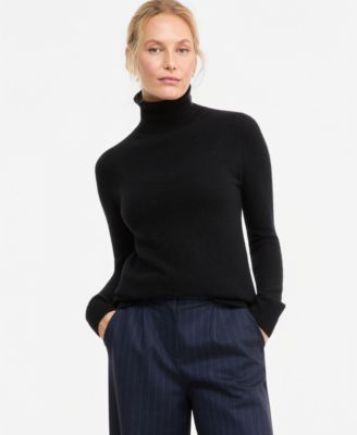 Women's 100% Cashmere Turtleneck Sweater