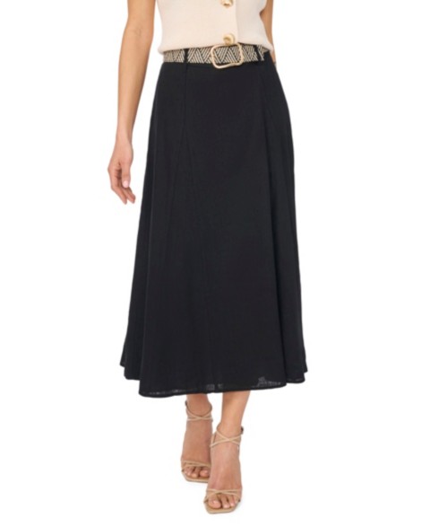 Женские юбки CeCe Women's Belted Midi Skirt