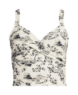 Women's Sweetheart Wrap Midkini Top