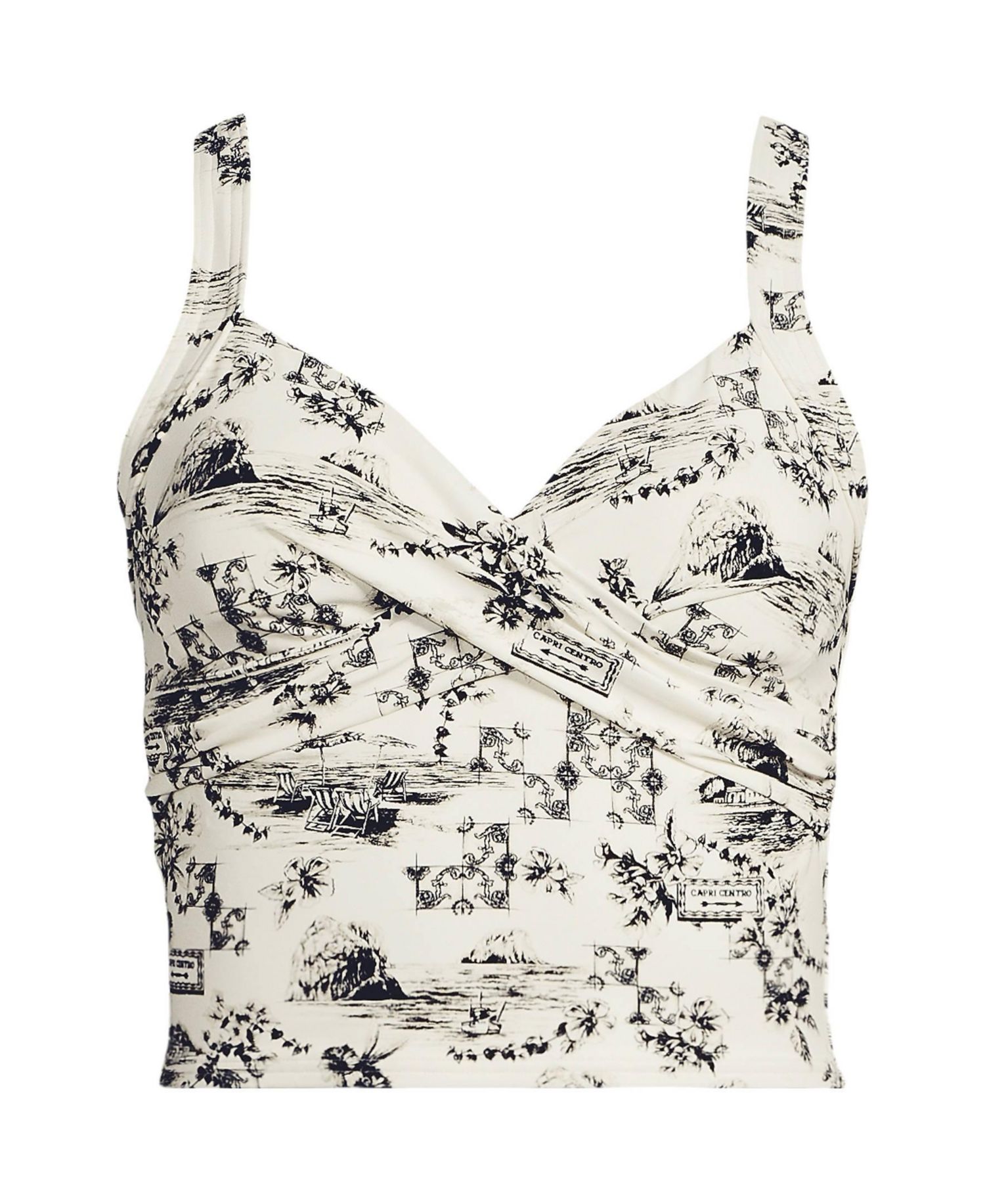 Egret/Чёрный Toile