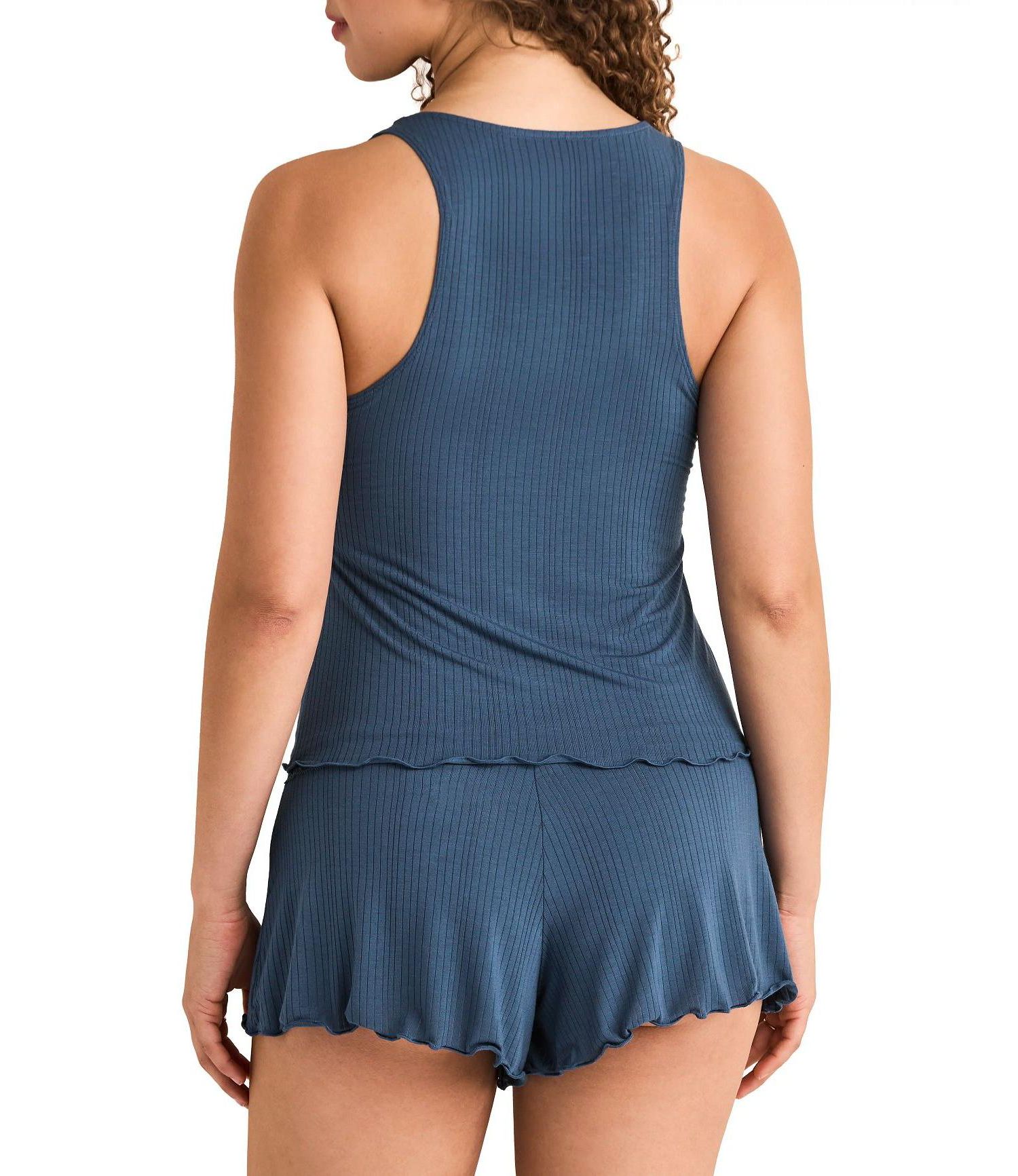 Women's August Sleeveless Tank and Short PJ Set