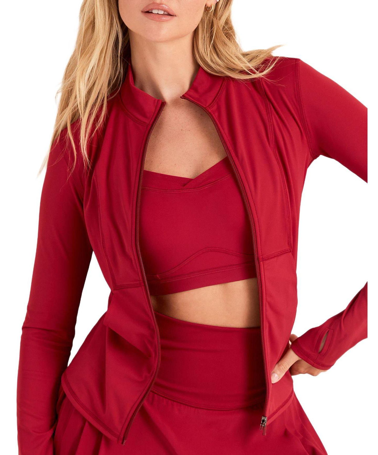 Женская куртка Adore Me Aura Active, цвет: Тёмный красный — фото 4