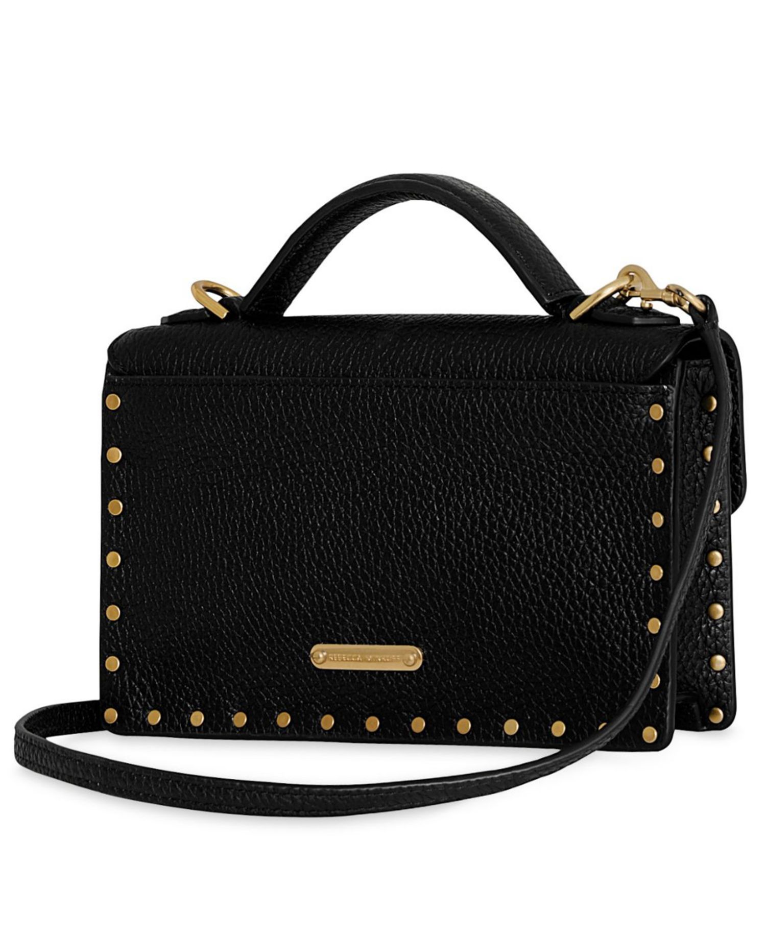 Darren Small Leather Top Handle Satchel Handbag