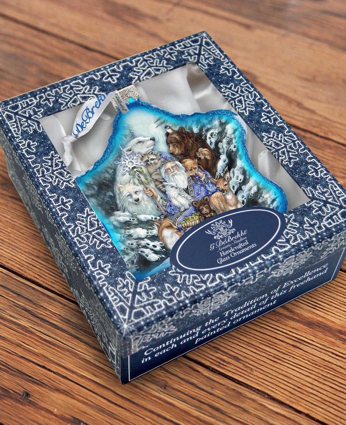 G.DeBrekht Gather In Peace Father Winter Holiday Ornament