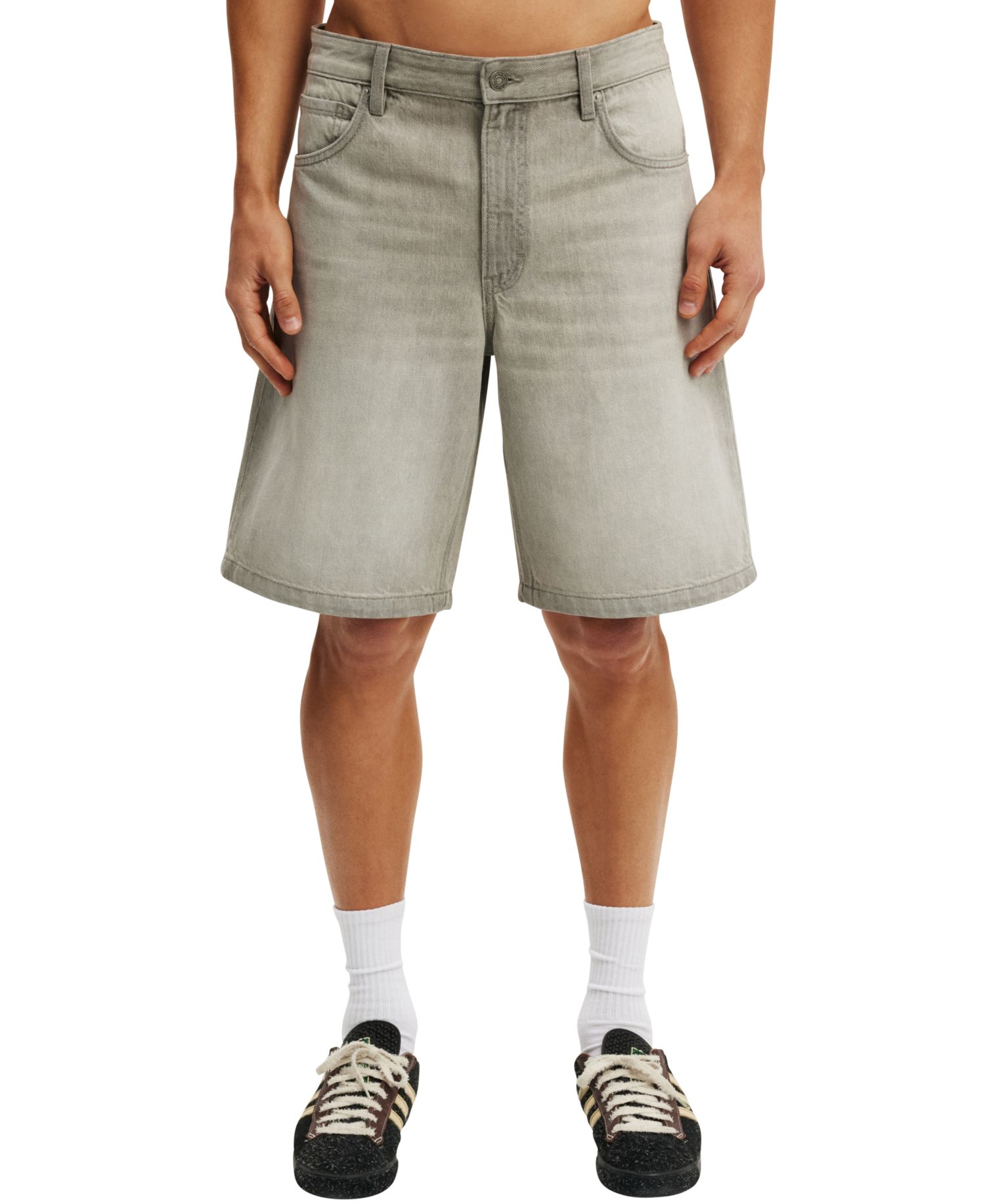 Men's Baggy Denim Shorts