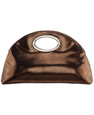 Jael Cut Out Handle Medium Clutch Handbag