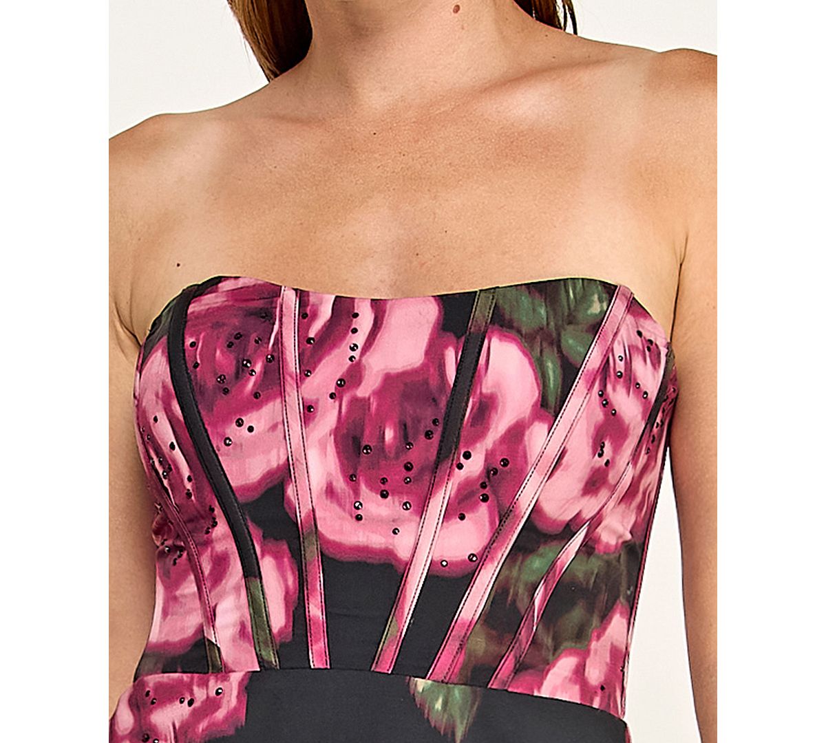 SENI & CADE Juniors' Strapless Mini Dress view 6 — MAYCSS fashion products