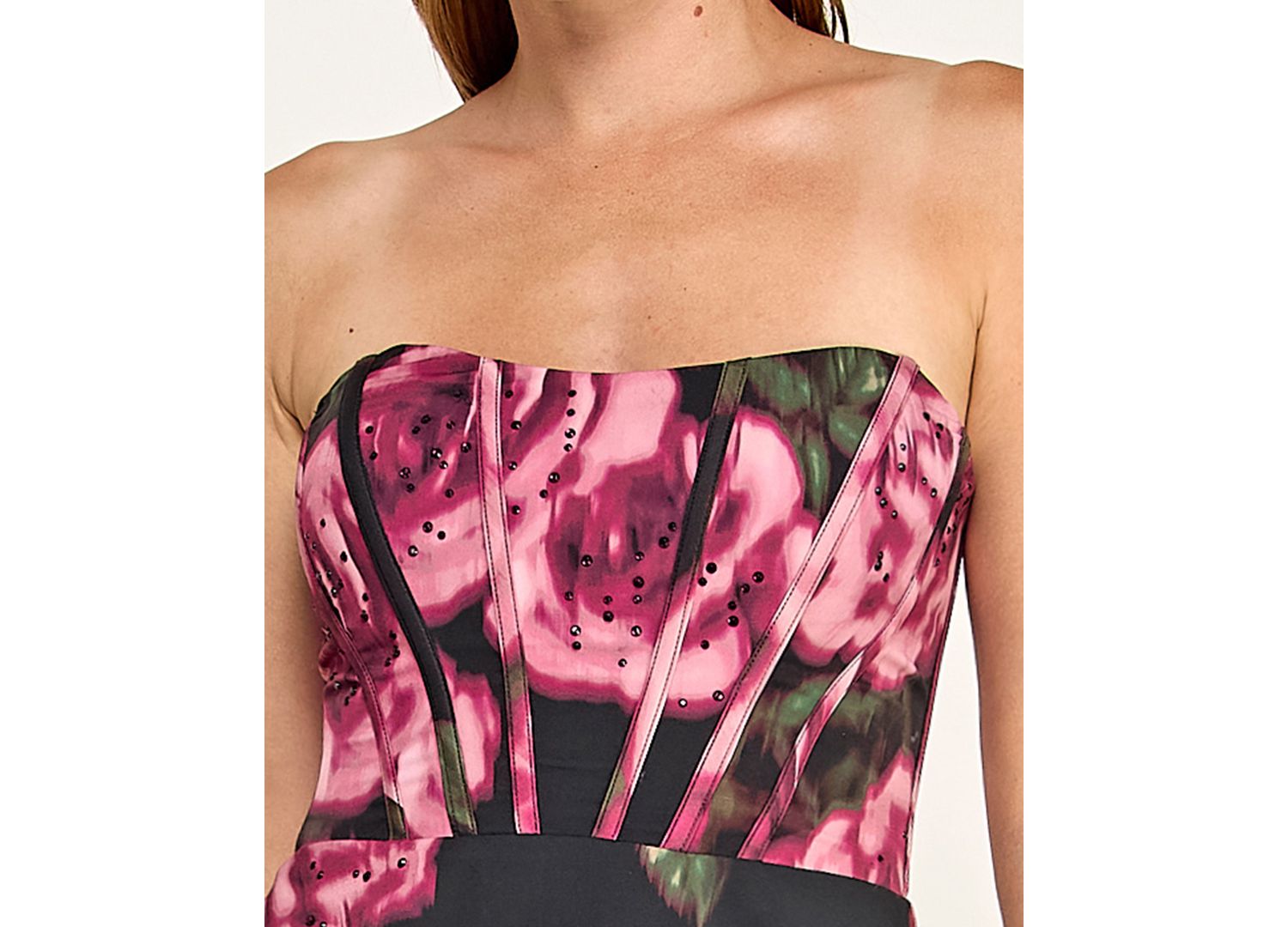Juniors' Strapless Mini Dress