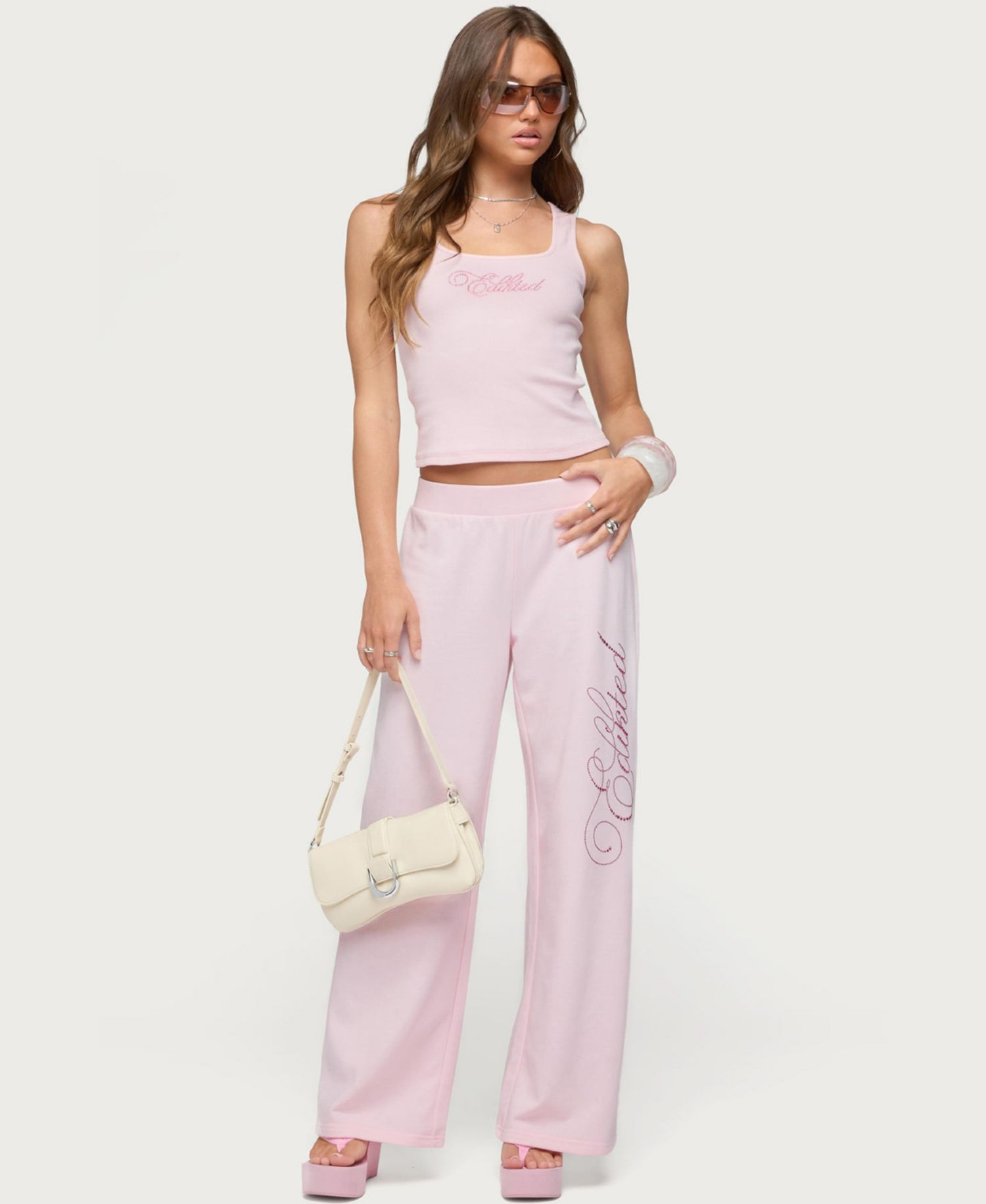 Women's Studio Rhinestone Sweatpants