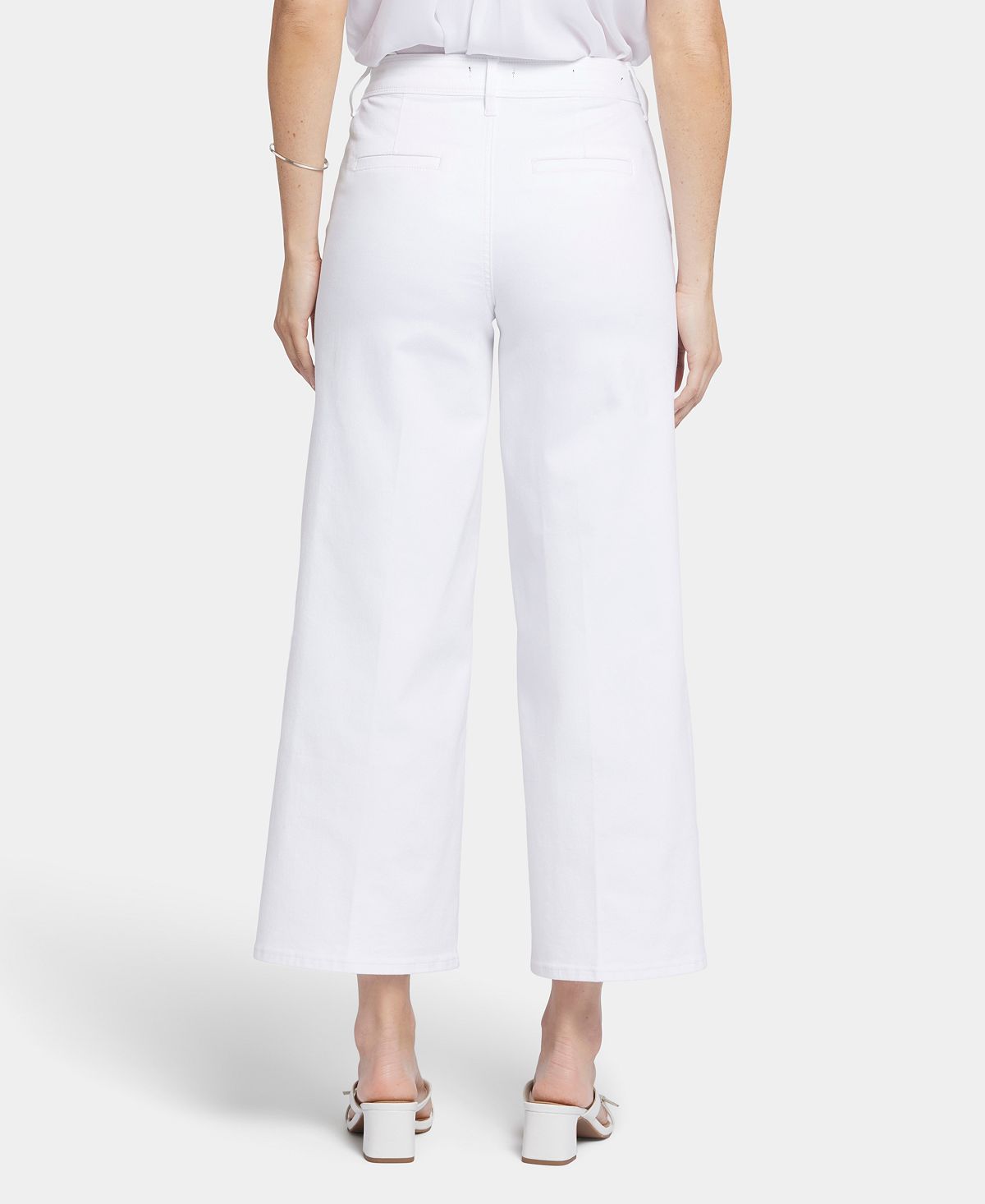 NYDJ Women's Mona Wide-Leg Trouser Ankle Jeans view 4 — MAYCSS fashion products