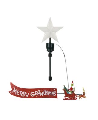 20.5"  Animated Grinch Tree Topper