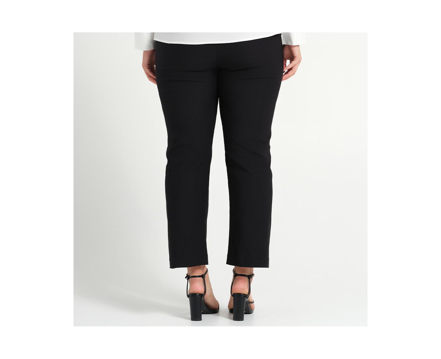 Plus size Kora Straight Leg High Rise Slim Pant
